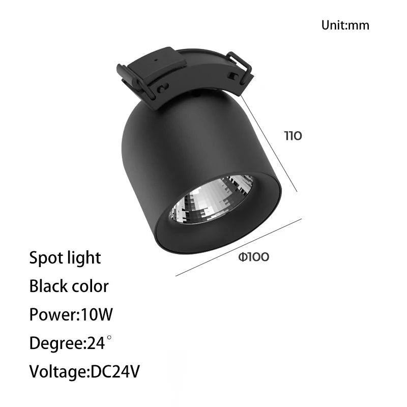 lampe led en tissu tricoté bande lumineuse pour loft - vue 24 sur 28