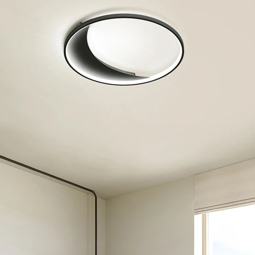plafonnier moderne à leds avec télécommande pour intérieur décor lumineux - vue 4 sur 12
