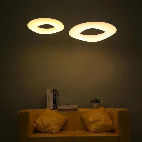 suspension moderne à led pour éclairage intérieur design - vue 7 sur 10