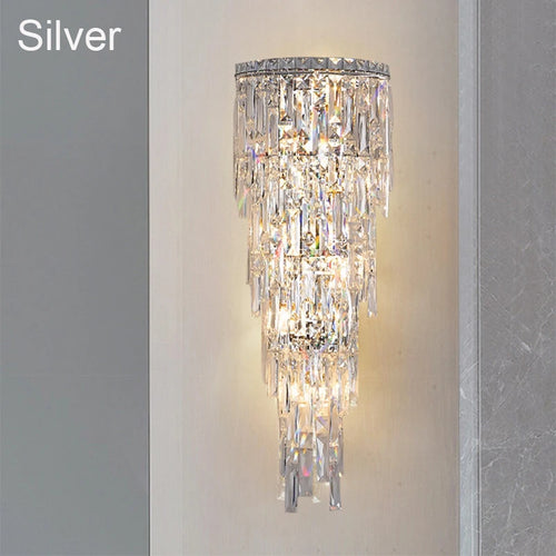 applique murale en cristal pour décoration intérieure moderne - vue 7 sur 6