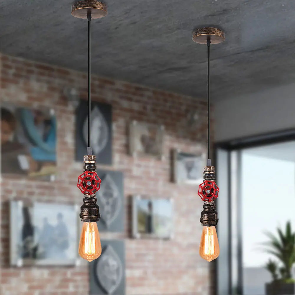 suspension rétro industrielle pour un éclairage vintage élégant - vue 5 sur 25