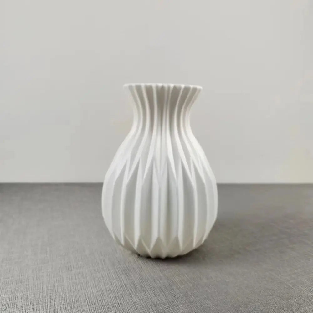 vase en céramique style nordique pour décoration fleurs - vue 8 sur 9
