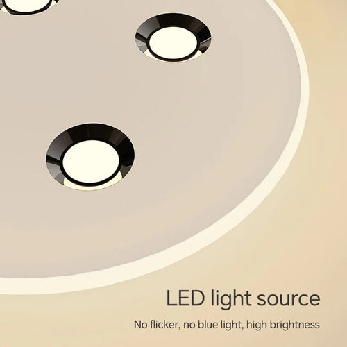 Plafonnier led moderne pour décor maison luminaire allée balcon - vue 6 sur 12