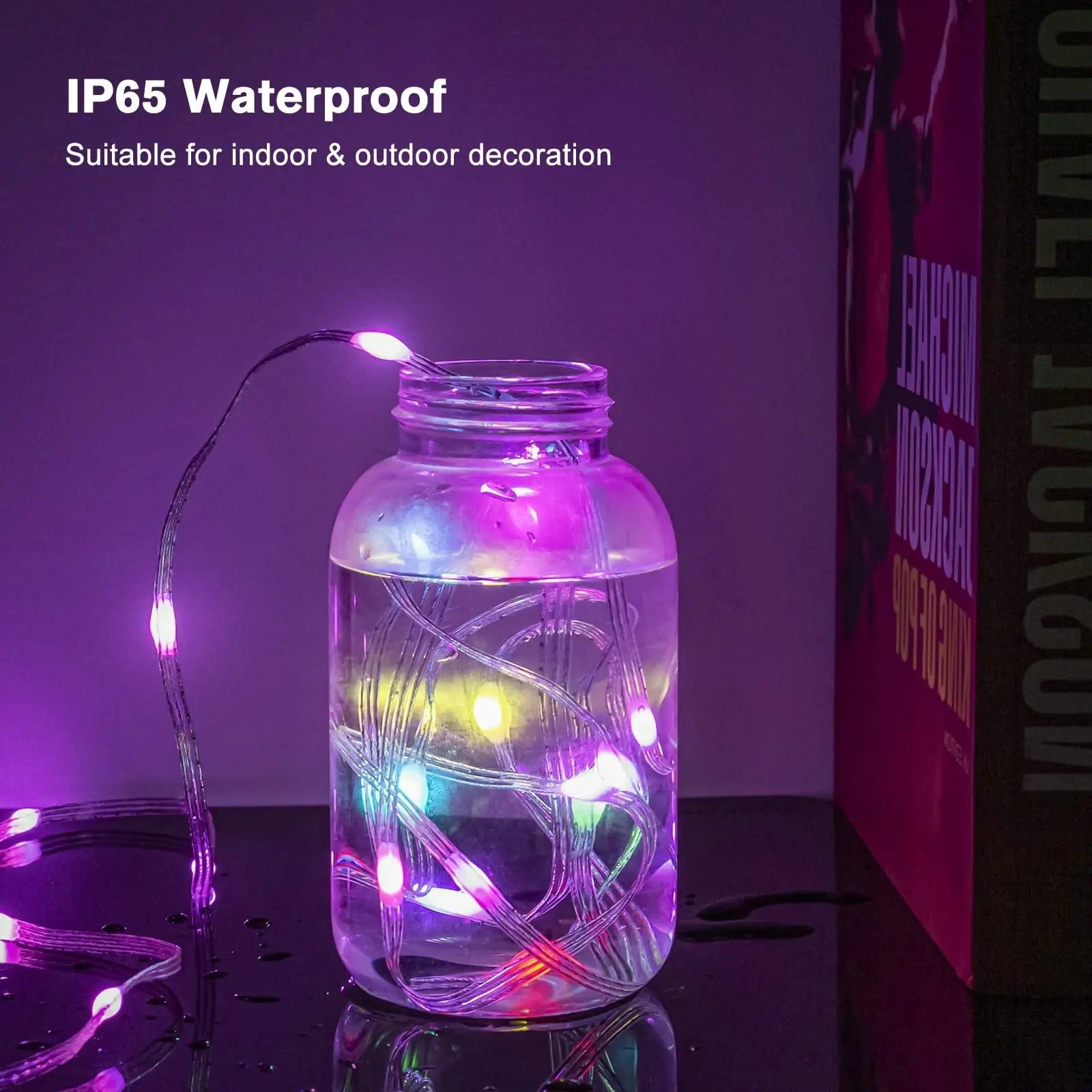guirlande lumineuse intelligente programmable pour décorations festives - vue 4 sur 6