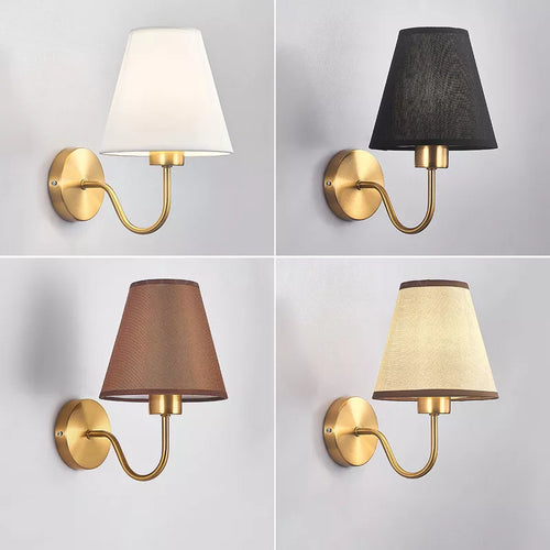 applique murale tissu led décoration intérieur éclairage - vue 3 sur 10