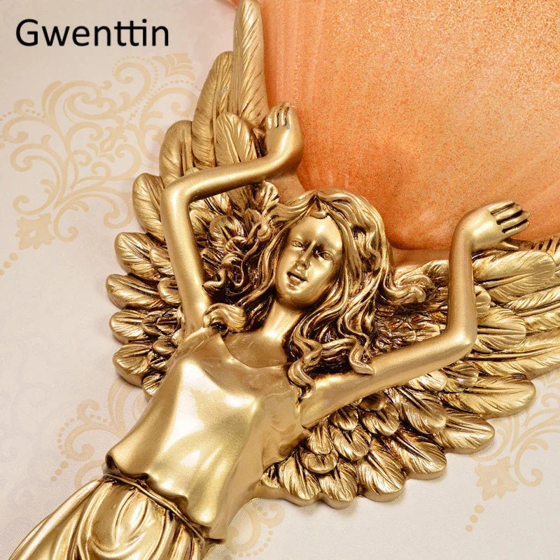 applique murale angel lampe rétro décorative pour intérieur moderne - vue 5 sur 6