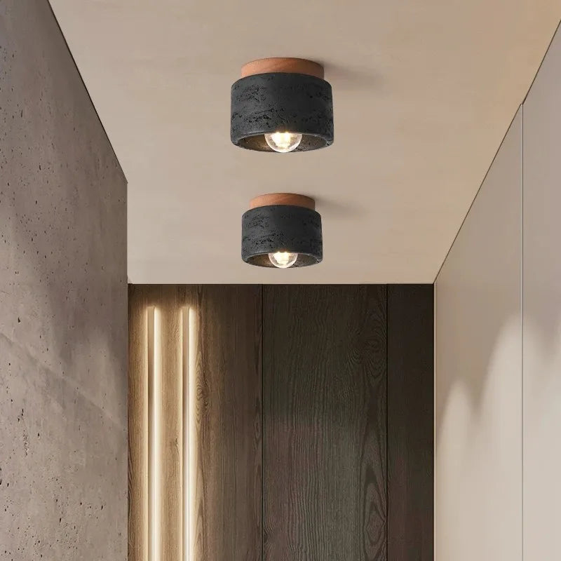 plafonnier led moderne en marbre pour décoration intérieure - vue 5 sur 11