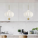 suspension moderne en verre avec fil réglable