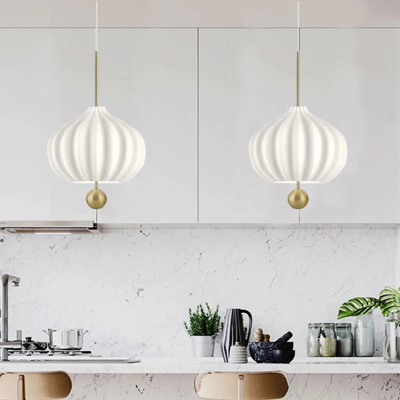 suspension moderne en verre avec fil réglable