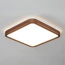 Walnut Wood Ceiling light, Wabi-sabi Simple Modern Vintage style, Bedroom lighting for Bathroom, Bedroom, dining room, Study