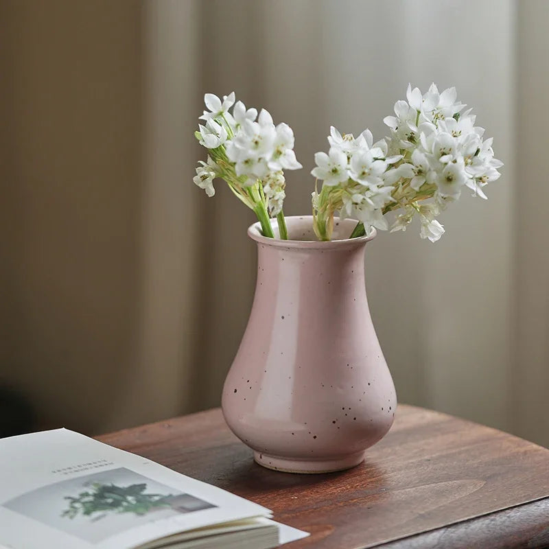 vase décoratif moderne en céramique pour fleurs et cactus - vue 3 sur 14