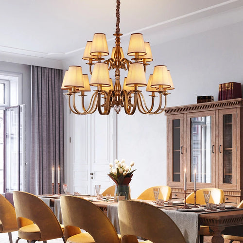 Lustre de luxe classique - vue 2 sur 15