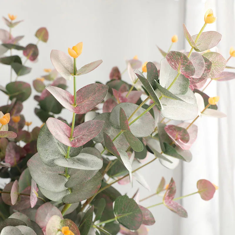 feuilles d'eucalyptus artificielles pour décoration intérieure et extérieure - vue 4 sur 8
