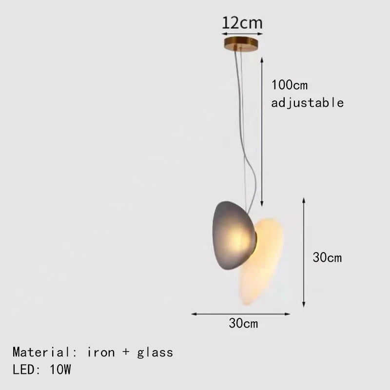 suspension LED design moderne avec fil réglable - vue 25 sur 28