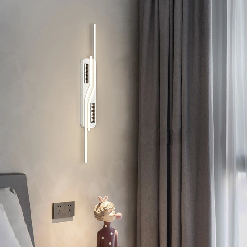 applique murale nordique simple moderne pour la maison - vue 2 sur 12