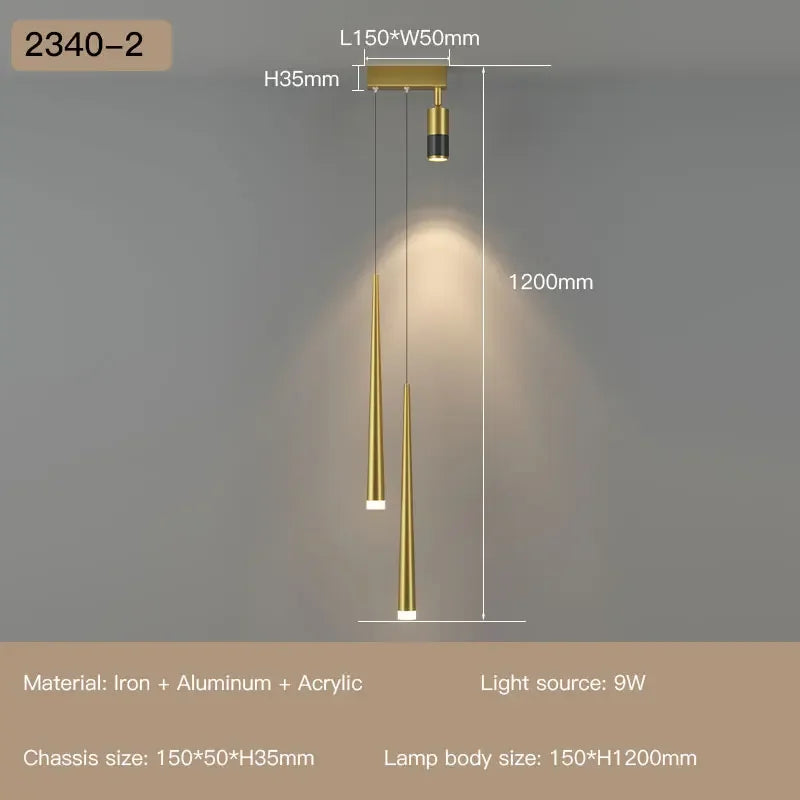 lustre moderne à led pour décoration d'intérieur haut de gamme - vue 18 sur 22
