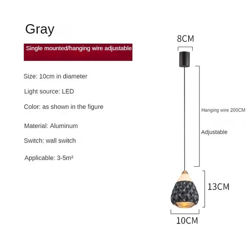 lustre créatif en pignons de pin pour décoration moderne - vue 11 sur 11