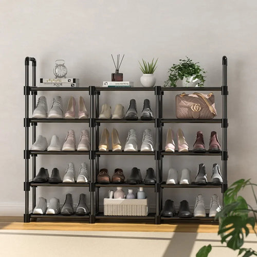 etagère à chaussures multicouche amovible et économique - vue 4 sur 11