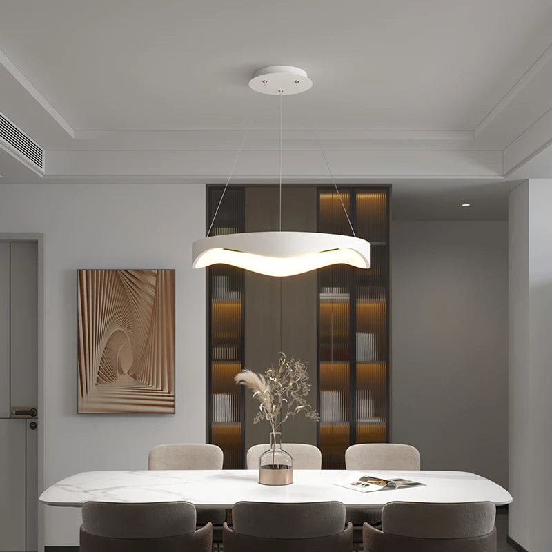 lustre minimaliste moderne luxe pour salon et étude - vue 3 sur 15