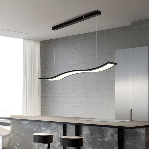 suspension led nordique pour cuisine et espaces intérieurs modernes - vue 5 sur 12