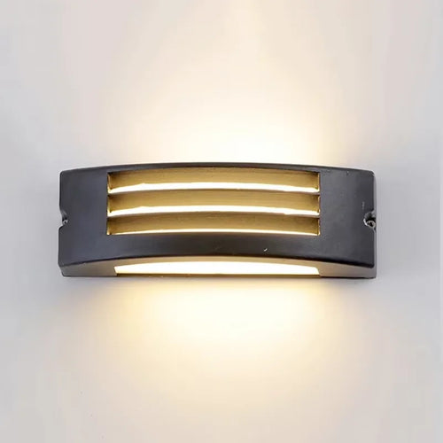 applique murale led moderne étanche pour intérieur et extérieur - vue 7 sur 8