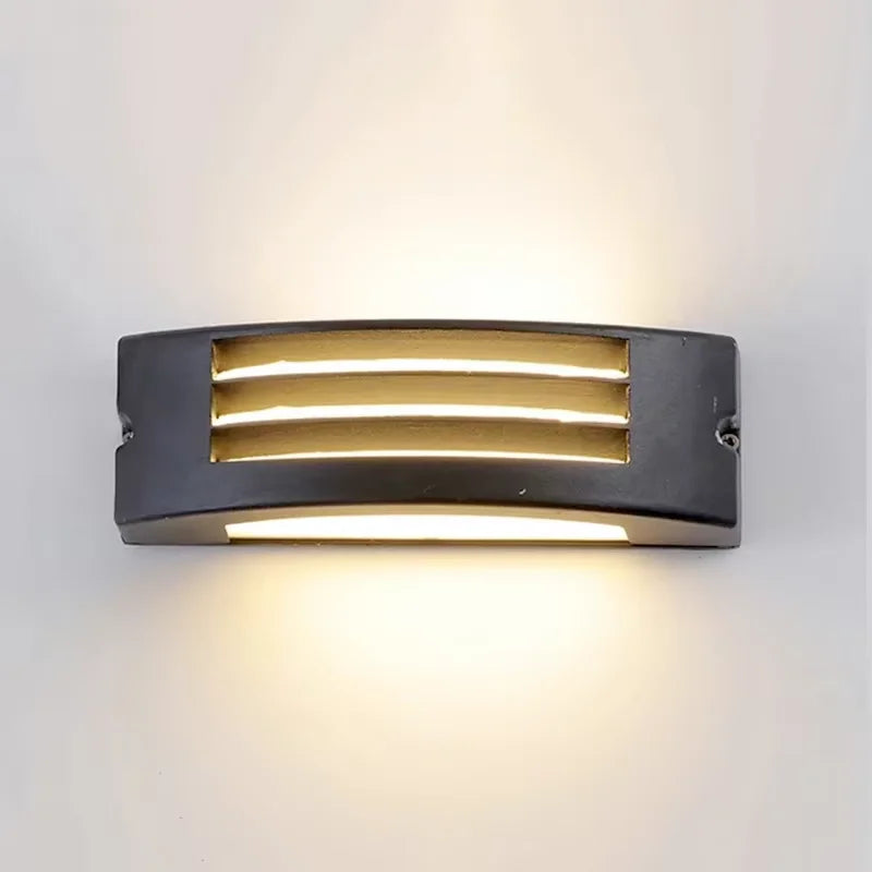 applique murale led moderne étanche pour intérieur et extérieur - vue 6 sur 8