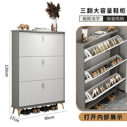armoire à chaussures moderne multicouches pour un rangement optimal - vue 16 sur 18
