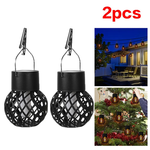 lampes solaires rétro pour éclairage extérieur et décoration jardin - vue 13 sur 23