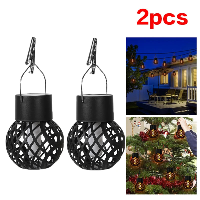 lampes solaires rétro pour éclairage extérieur et décoration jardin - vue 13 sur 23