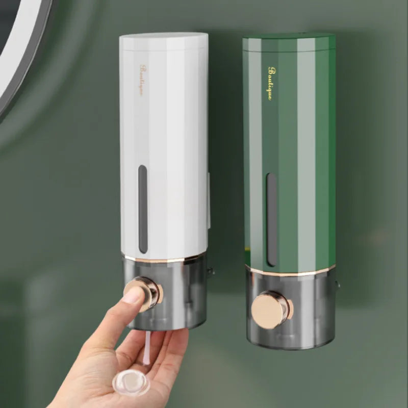 distributeur mural de savon liquide pour salle de bain et hôtel - vue 1 sur 11