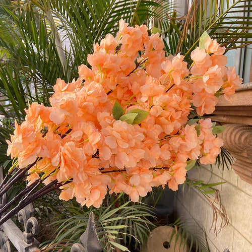 branche de fleur de cerisier artificielle pour décoration douce - vue 7 sur 11