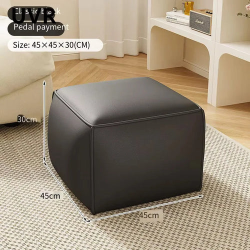 tabouret léger moderne pour entrée salon ou chambre - vue 3 sur 18