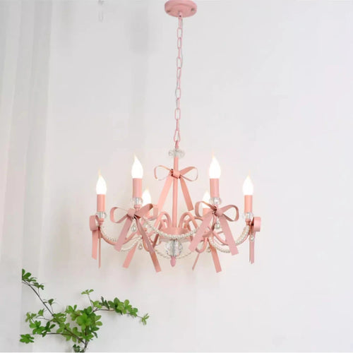 lustre romantique mignon pour chambre enfant décoration lumineuse - vue 4 sur 8