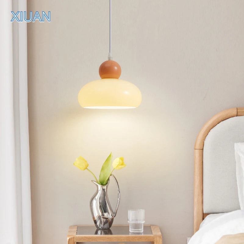 Lampe Verre Art Français E27 LED Suspendue Bauhaus - vue 1 sur 8