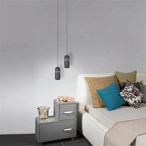 Lamp Modern Pendant Lighting Fixtures LED 5W Nordic Metal Mini Chandelier Creative Indoor Decor Small Hanging Ceiling Light For - vue 5 sur 11