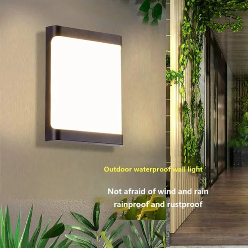 applique murale moderne pour extérieur étanche et design - vue 4 sur 10