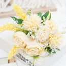 bouquets de mariée en soie pivoine décorations florales pour mariage