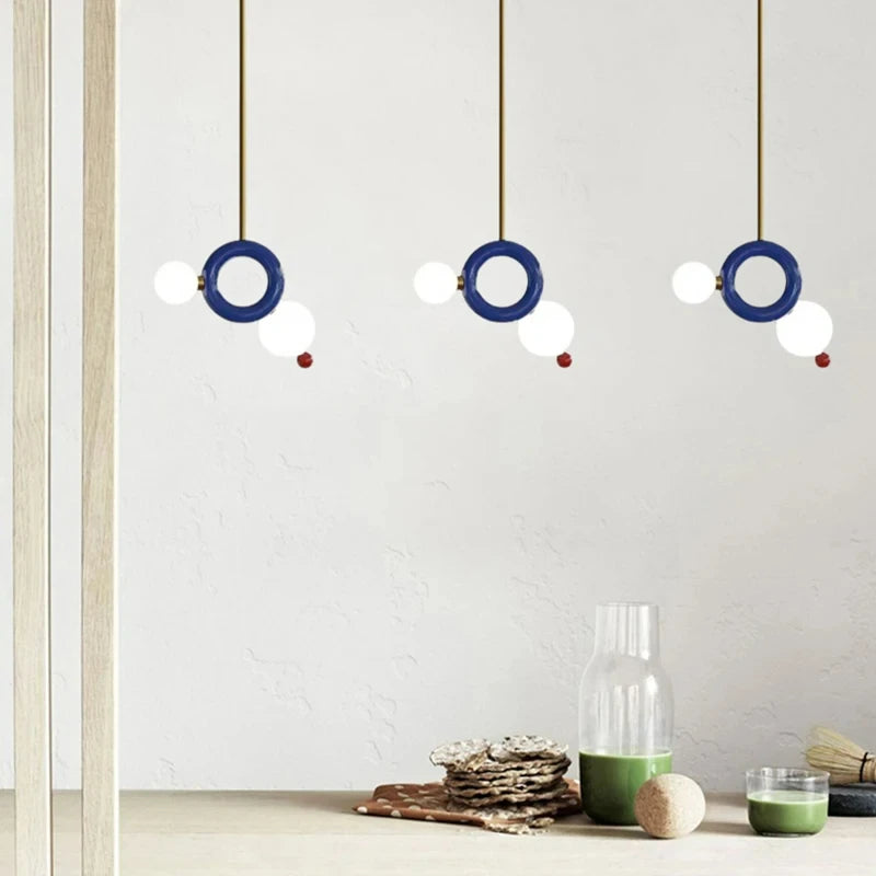 suspension art déco en métal pour intérieur élégant - vue 4 sur 7