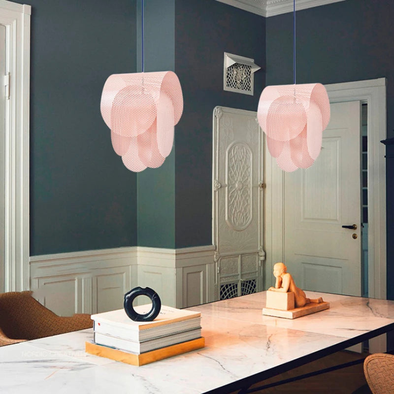 Nordique Créatif Filet De Pêche Lustre Chambre D'enfant Suspension Salon Restaurant Bar Chambre LED Éclairage Décoratif - vue 3 sur 9