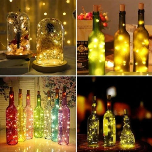 lot de 10 guirlandes lumineuses led pour décoration artisanale et festive - vue 7 sur 9