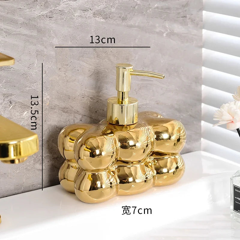 décoration créative pour salle de bain en céramique nuages - vue 5 sur 19