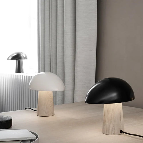 Danish Table Lamp Desk Light for Bedroom Bedside Desktop - vue 3 sur 8