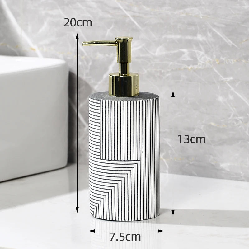 accessoires de salle de bain de luxe européens élégants et légers - vue 7 sur 16