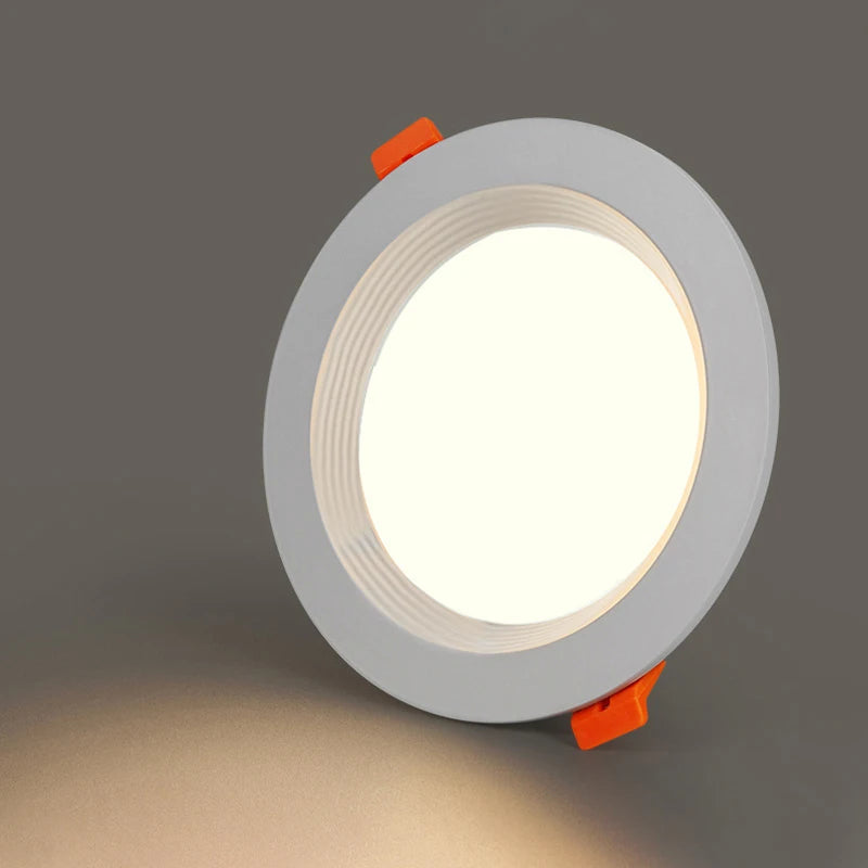spot led encastrable tricolore lumière blanche et chaude - vue 5 sur 6
