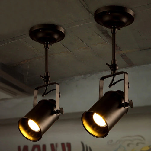 Spot plafond rétro intérieur ajustable style industriel - vue 2 sur 7