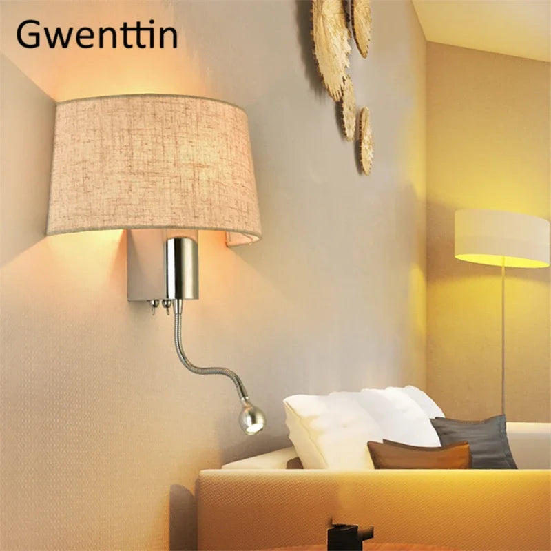 applique murale à led moderne pour décoration intérieure et lecture - vue 6 sur 14