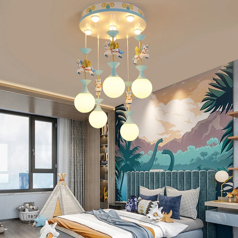 suspension led moderne pour décoration intérieure créative - vue 6 sur 8