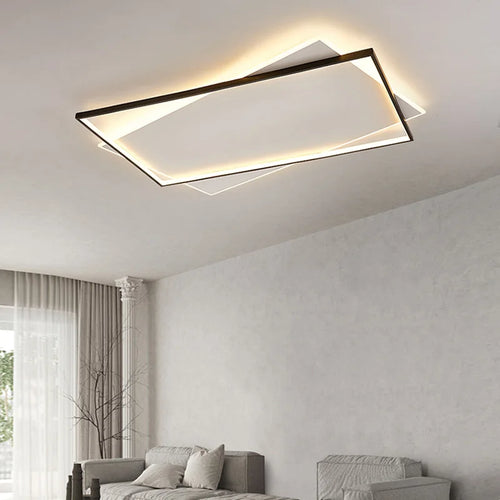 plafonnier led nordique à intensité réglable design simple - vue 2 sur 9