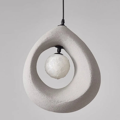 Nordique salle à manger suspension Led lumières Wabi Sabi Led suspension lampe chambre minimalisme suspension lampe décor à la maison éclairage intérieur lampe - vue 3 sur 30