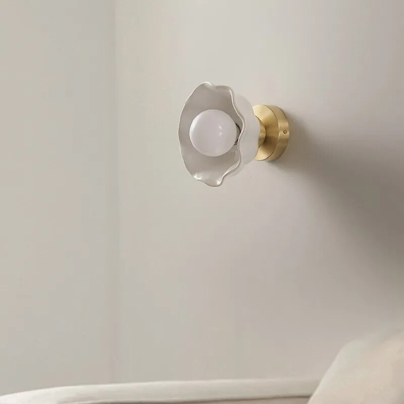 Applique murale LED en céramique nordique - vue 3 sur 9